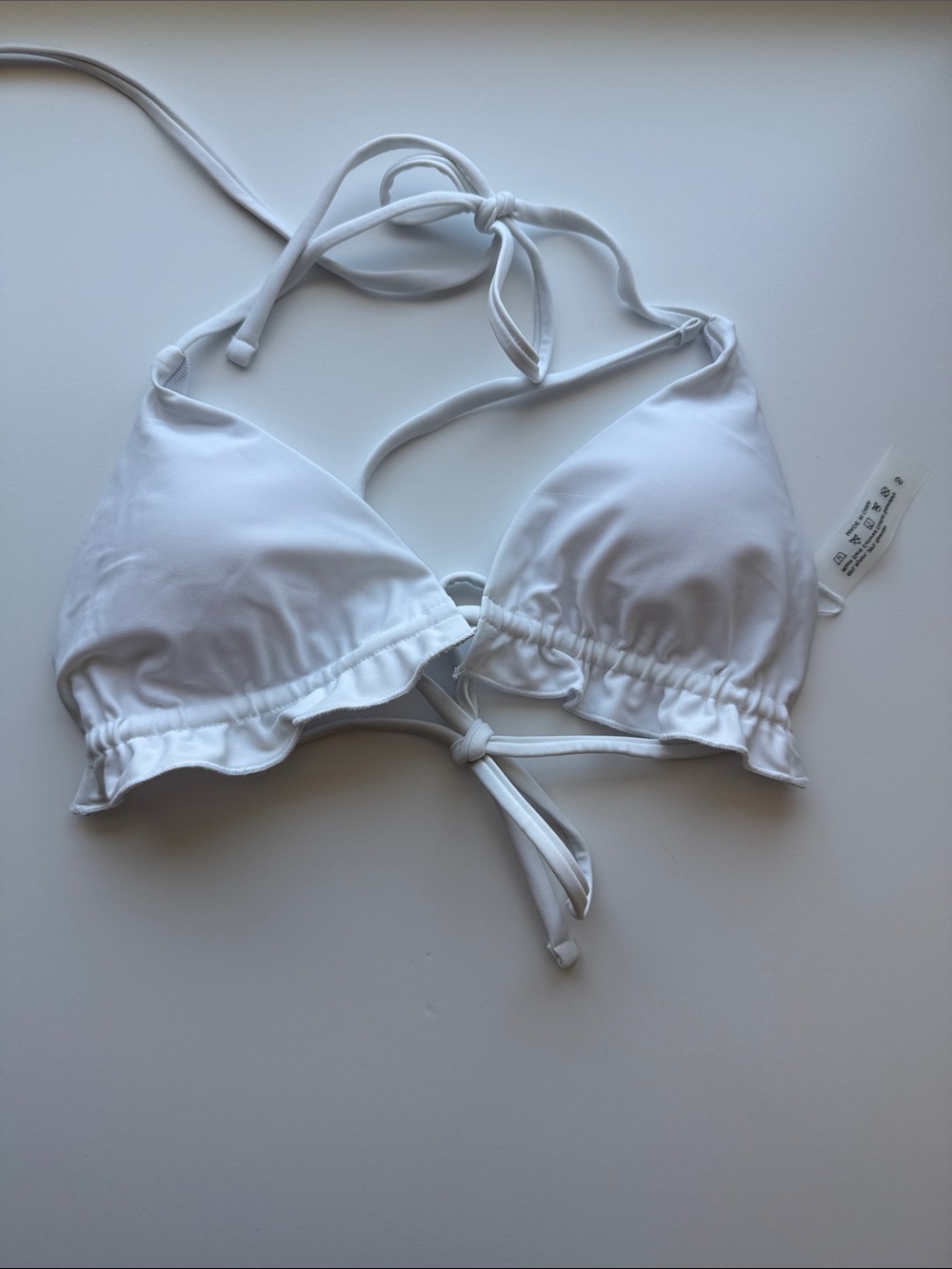 White Bikini Top